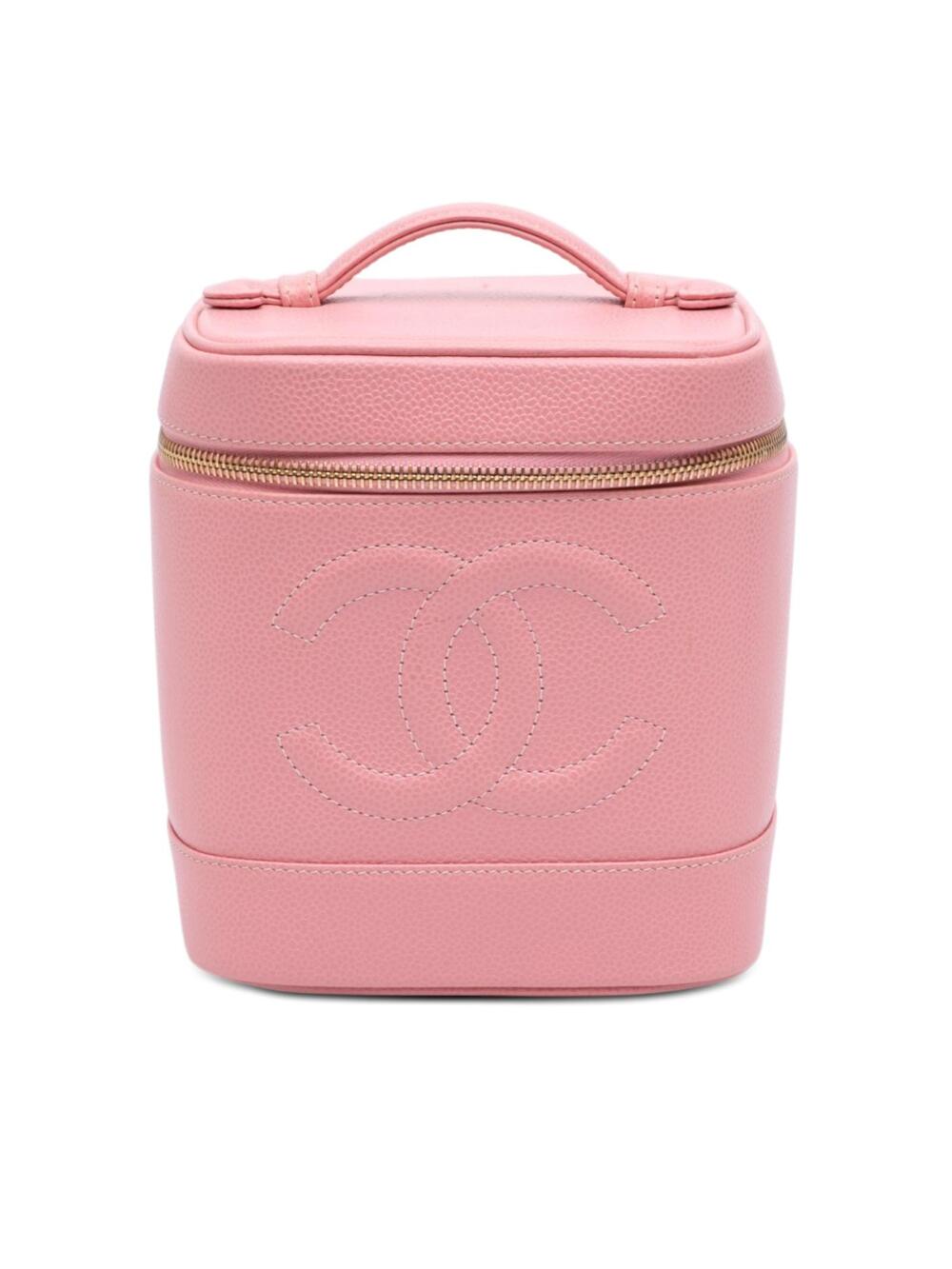 Chanel Cc Caviar Vanity Bag Pre-Loved #296082C10B